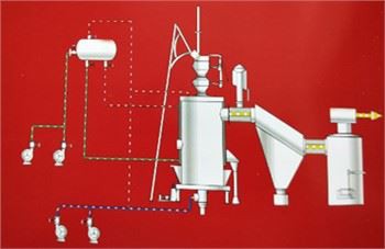 Једностепени произвођач гаса са топлим угљем